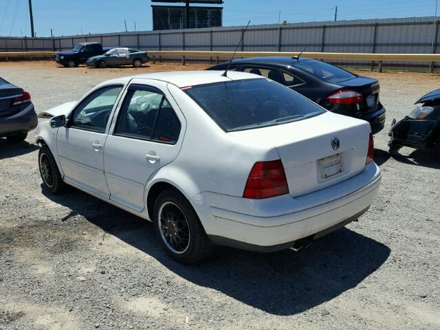 3VWRK69M72M041247 - 2002 VOLKSWAGEN JETTA GL WHITE photo 3