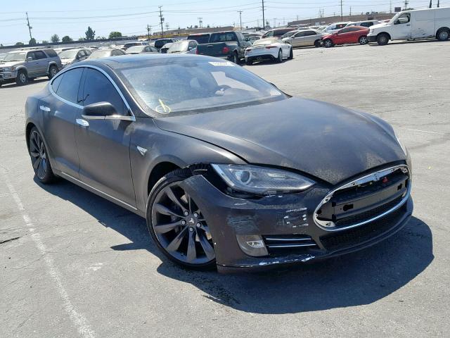 5YJSA1CP3DFP14717 - 2013 TESLA MODEL S BLACK photo 1