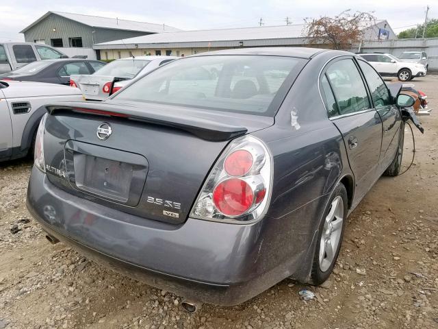 1N4BL11D26C239716 - 2006 NISSAN ALTIMA SE GRAY photo 4