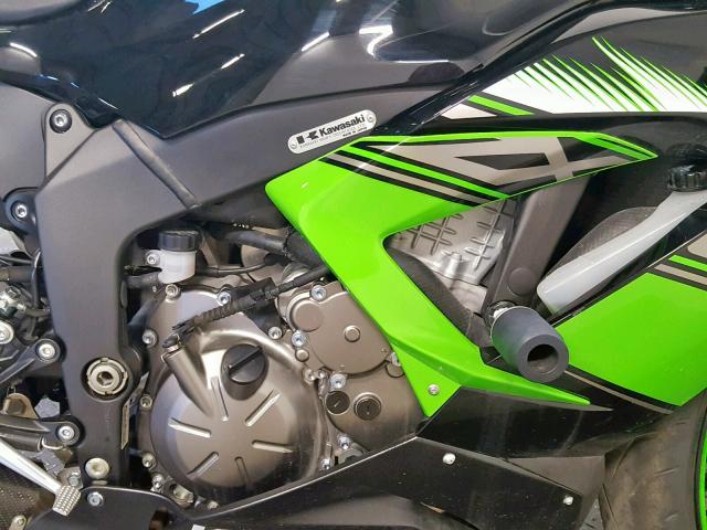 JKBZXJF18GA008687 - 2016 KAWASAKI ZX636 F GREEN photo 5