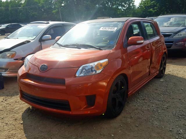 JTKKU10478J031069 - 2008 TOYOTA SCION XD ORANGE photo 2