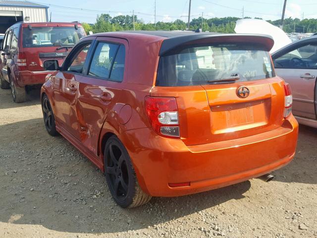 JTKKU10478J031069 - 2008 TOYOTA SCION XD ORANGE photo 3