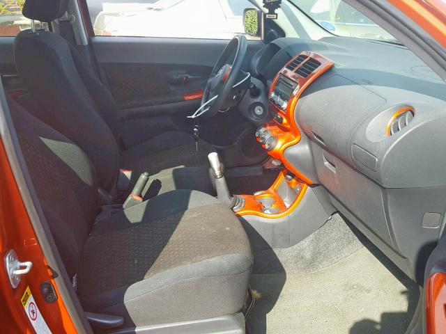 JTKKU10478J031069 - 2008 TOYOTA SCION XD ORANGE photo 5