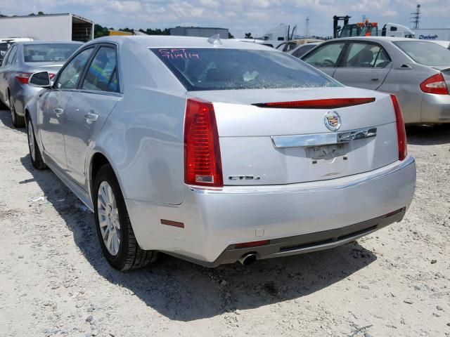 1G6DC5EYXB0131916 - 2011 CADILLAC CTS SILVER photo 3