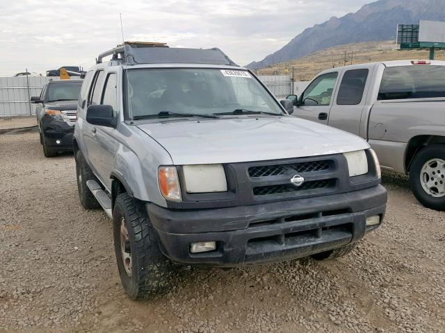 5N1ED28Y5YC587821 - 2000 NISSAN XTERRA XE SILVER photo 1