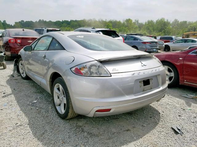 4A3AK24F39E029773 - 2009 MITSUBISHI ECLIPSE GS GRAY photo 3