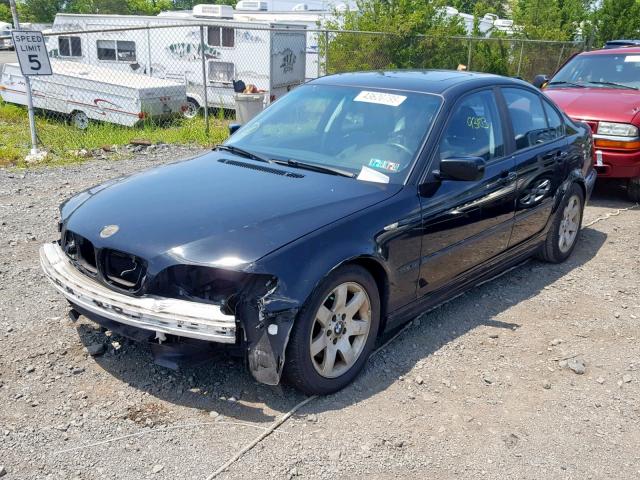 WBAEU33402PF57589 - 2002 BMW 325 XI BLACK photo 2