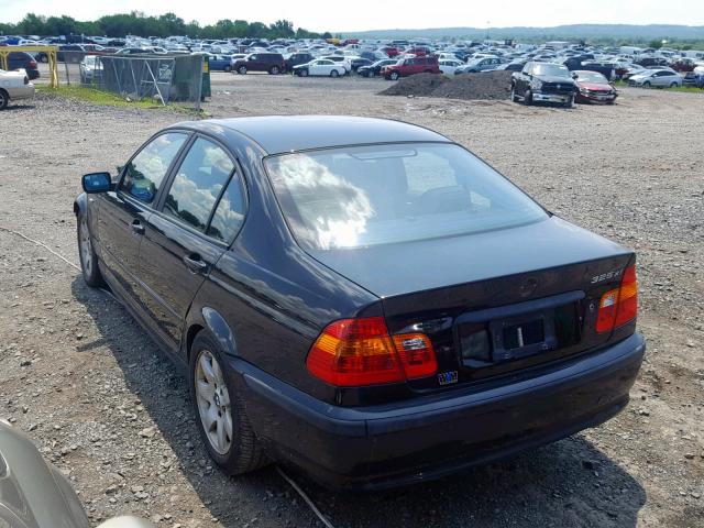 WBAEU33402PF57589 - 2002 BMW 325 XI BLACK photo 3