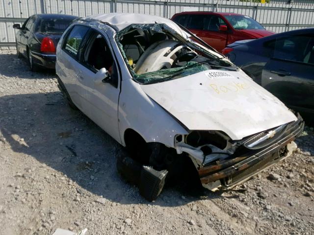 KL1TD66608B044670 - 2008 CHEVROLET AVEO BASE Ақ фото 1