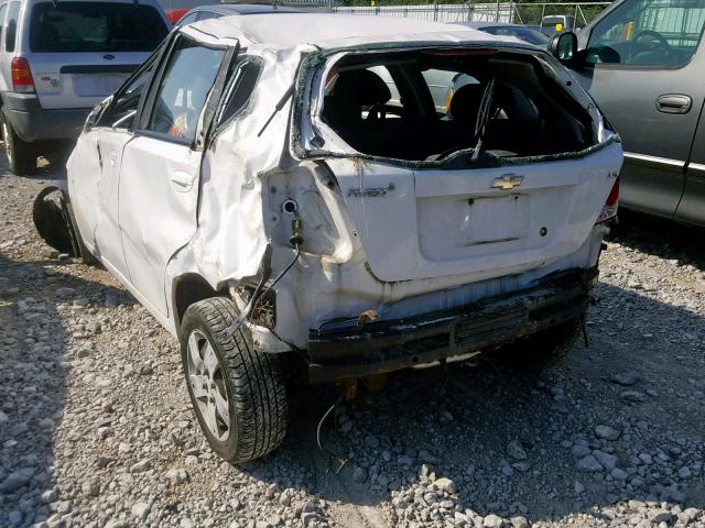 KL1TD66608B044670 - 2008 CHEVROLET AVEO BASE Ақ фото 3