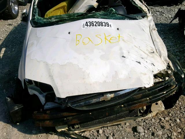 KL1TD66608B044670 - 2008 CHEVROLET AVEO BASE Ақ фото 7