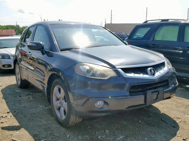 5J8TB18567A024337 - 2007 ACURA RDX TECHNO GRAY photo 1