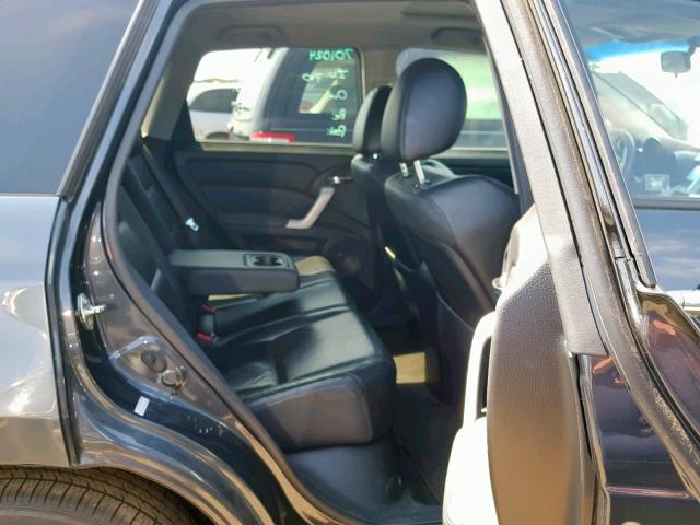 5J8TB18567A024337 - 2007 ACURA RDX TECHNO GRAY photo 6