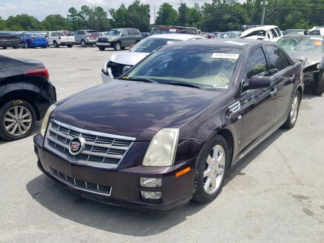 1G6DW67VX80117605 - 2008 CADILLAC STS PURPLE photo 2