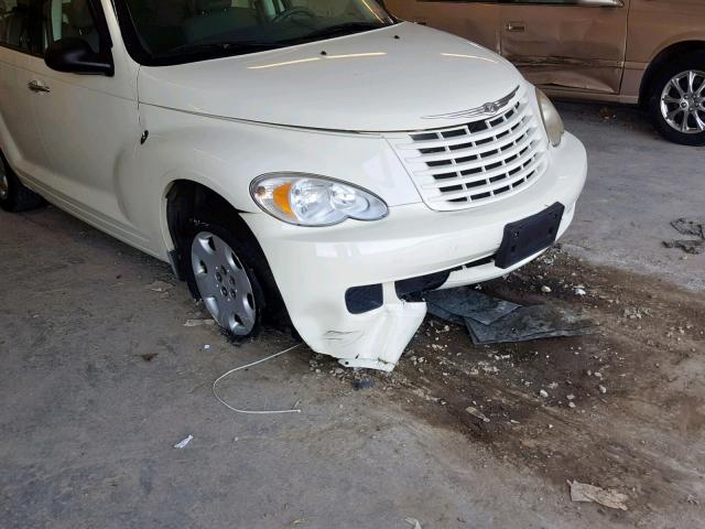 3A8FY48B18T147399 - 2008 CHRYSLER PT CRUISER WHITE photo 9