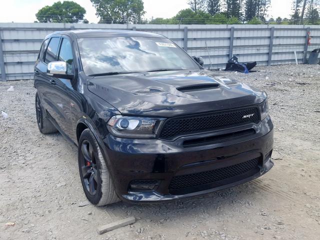 1C4SDJGJ7JC248392 - 2018 DODGE DURANGO SR BLACK photo 1