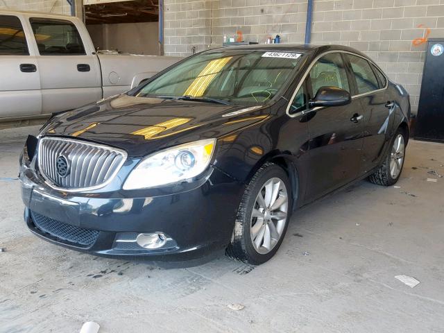 1G4PR5SK0E4206074 - 2014 BUICK VERANO CON BLACK photo 2