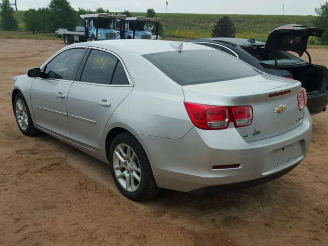 1G11C5SL8FF287571 - 2015 CHEVROLET MALIBU 1LT ვერცხლისფერი ფოტო 3