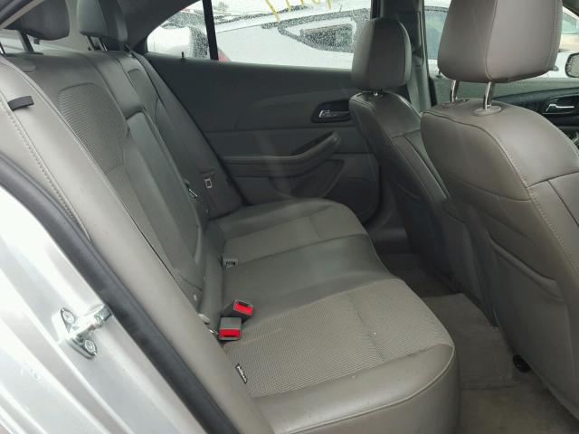 1G11C5SL8FF287571 - 2015 CHEVROLET MALIBU 1LT ვერცხლისფერი ფოტო 6