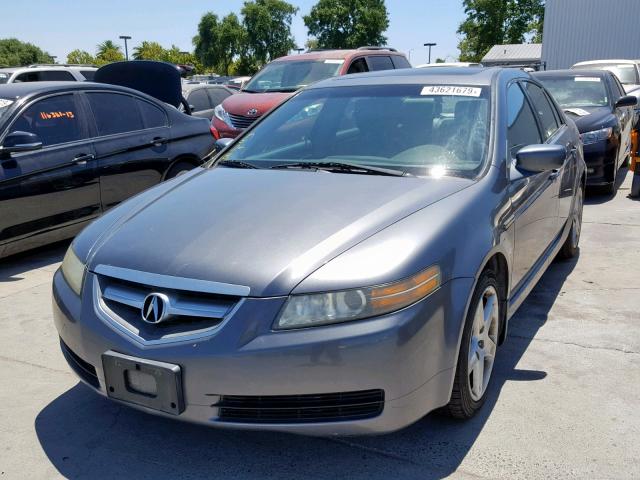 19UUA66296A065475 - 2006 ACURA 3.2TL GRAY photo 2