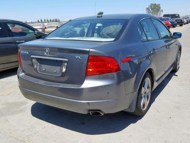 19UUA66296A065475 - 2006 ACURA 3.2TL GRAY photo 4