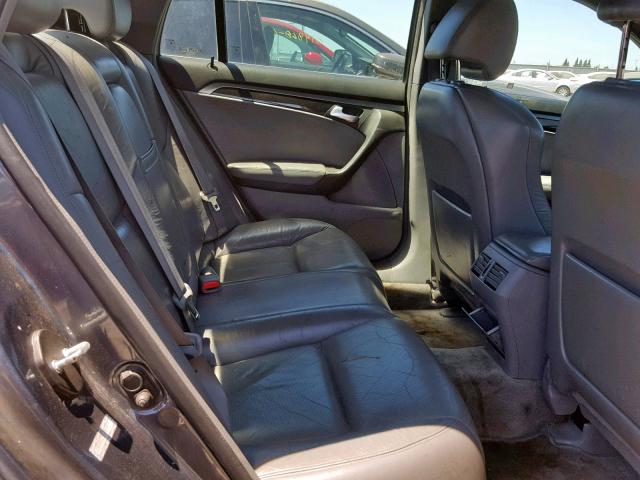 19UUA66296A065475 - 2006 ACURA 3.2TL GRAY photo 6