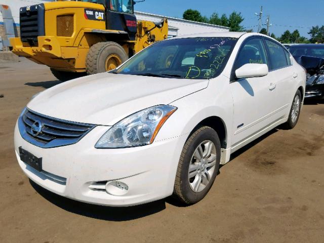 1N4CL2AP7AC180756 - 2010 NISSAN ALTIMA HYB WHITE photo 2