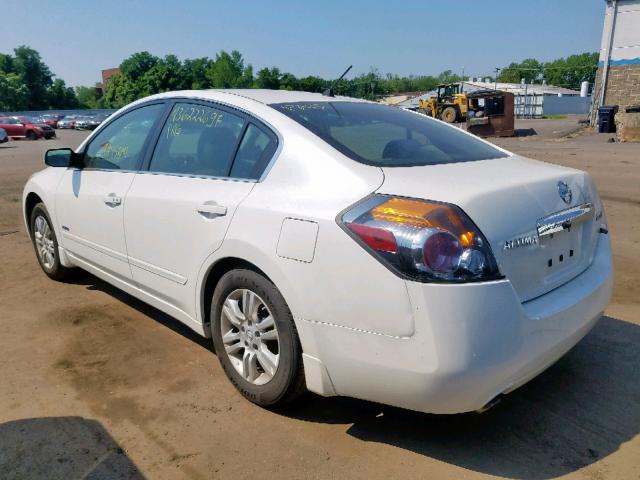 1N4CL2AP7AC180756 - 2010 NISSAN ALTIMA HYB WHITE photo 3