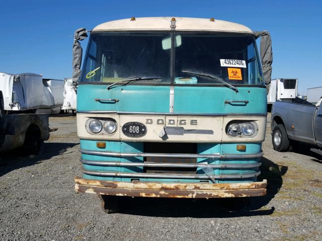 NOVINPLATE - 1964 DODGE MOTORHOME TURQUOISE photo 9