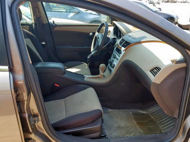 1G1ZC5E17BF246713 - 2011 CHEVROLET MALIBU 1LT 棕色 照片 5