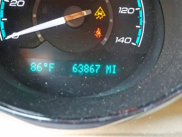 1G1ZC5E17BF246713 - 2011 CHEVROLET MALIBU 1LT 棕色 照片 8