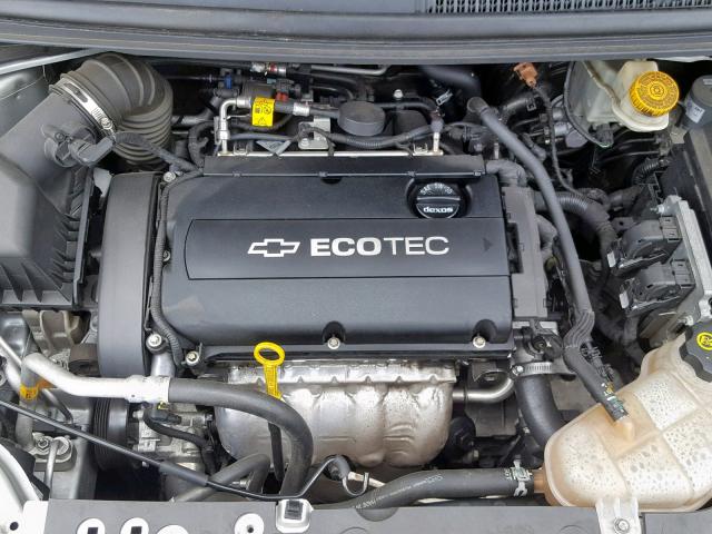 1G1JA5SH9C4122217 - 2012 CHEVROLET SONIC LS 银色 照片 7