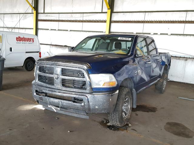 3D7UT2CL7BG514409 - 2011 DODGE RAM 2500 BLUE photo 2