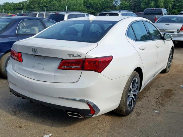 19UUB2F3XKA002989 - 2019 ACURA TLX WHITE photo 4