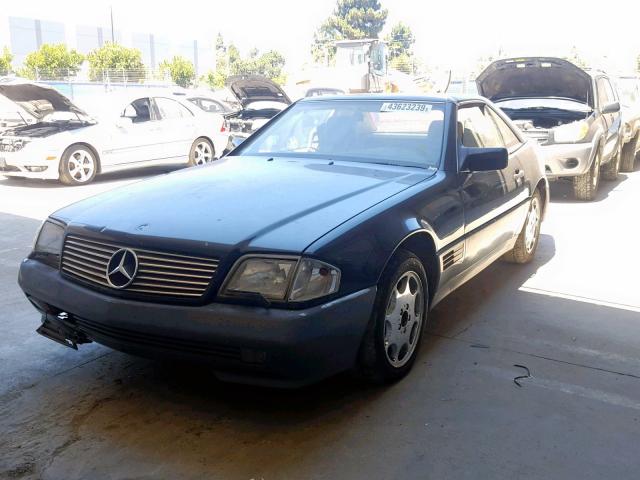 WDBFA67E8SF113009 - 1995 MERCEDES-BENZ SL 500 BLACK photo 2