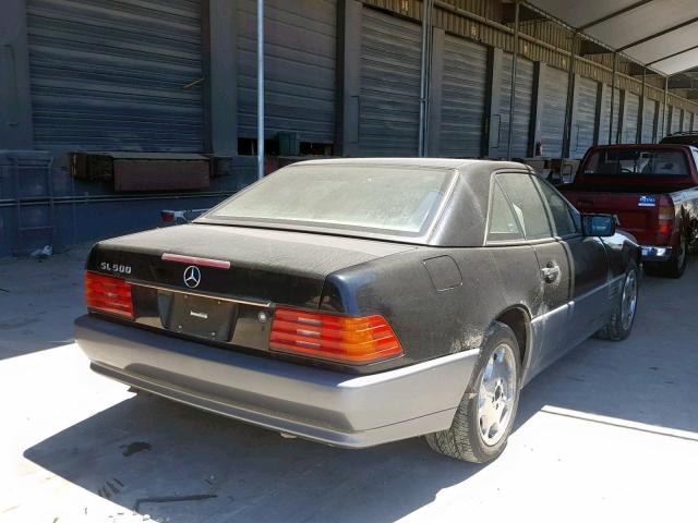 WDBFA67E8SF113009 - 1995 MERCEDES-BENZ SL 500 BLACK photo 4