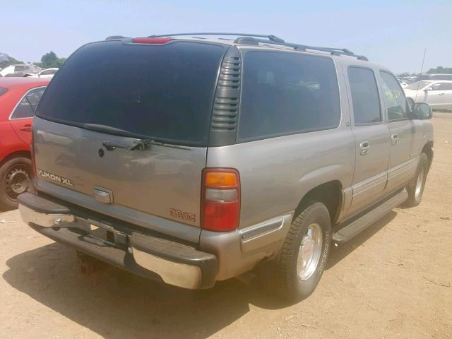 1GKFK16T31J131287 - 2001 GMC YUKON XL K SILVER photo 4