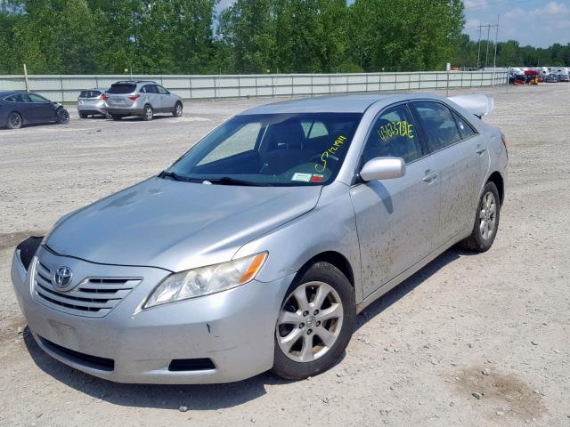 4T1BE46K97U693367 - 2007 TOYOTA CAMRY NEW SILVER photo 2