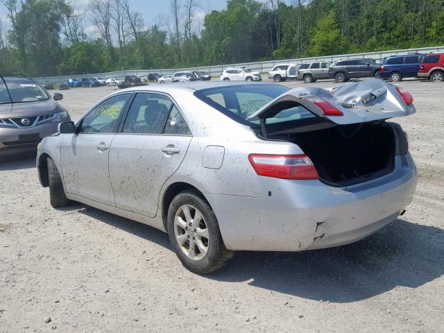 4T1BE46K97U693367 - 2007 TOYOTA CAMRY NEW SILVER photo 3