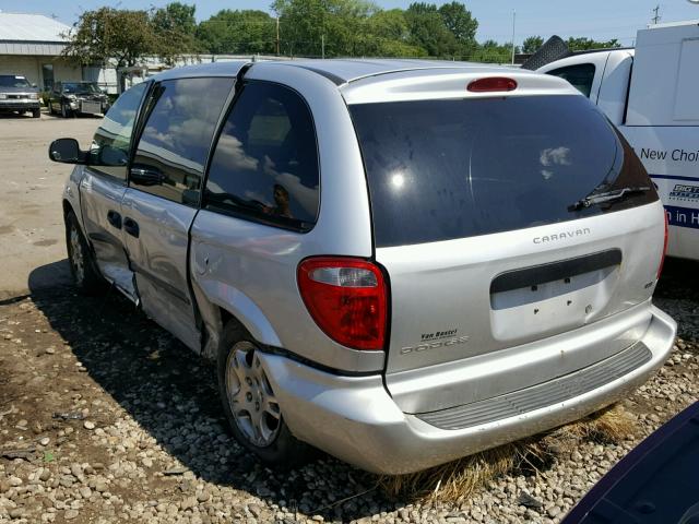 1D4GP25363B178824 - 2003 DODGE CARAVAN SE SILVER photo 3