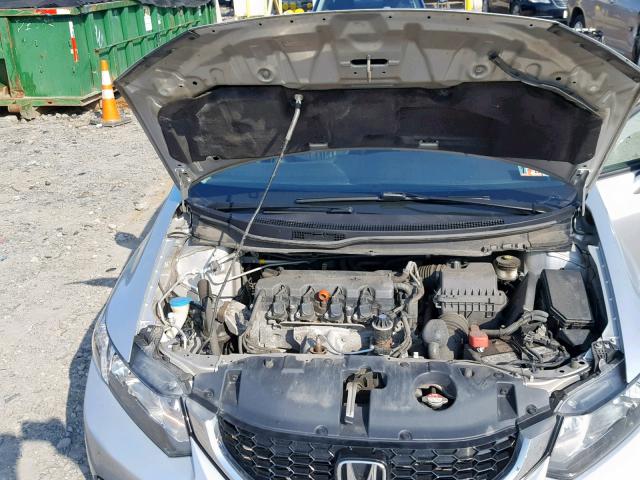 19XFB2F9XDE273272 - 2013 HONDA CIVIC EXL SILVER photo 7