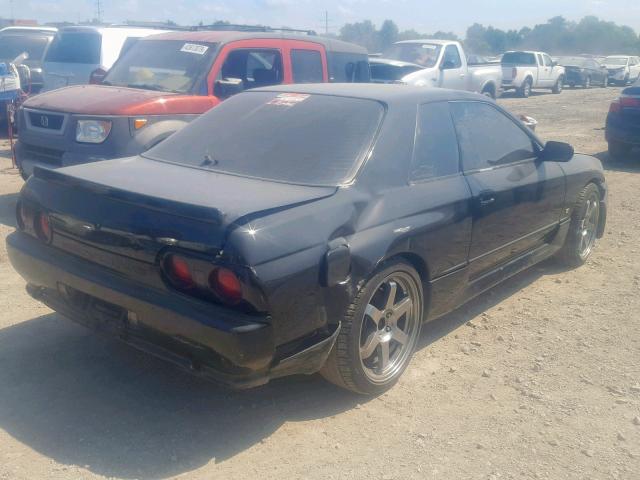 000000HCR32251089 - 1991 NISSAN SKYLINE BLACK photo 4