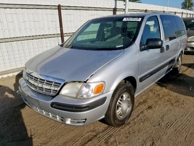 1GNDX03E73D300076 - 2003 CHEVROLET VENTURE SILVER photo 2