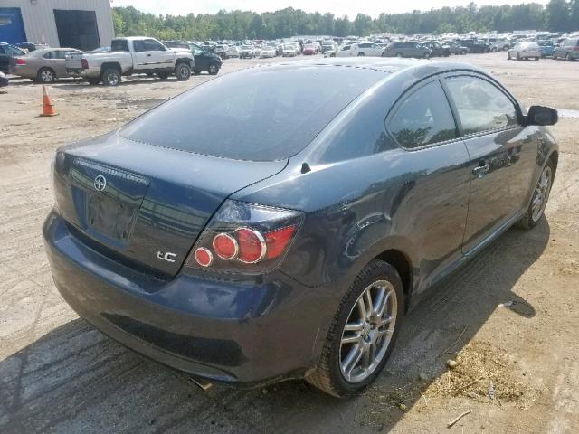 JTKDE3B76A0315555 - 2010 TOYOTA SCION TC ლურჯი ფოტო 4