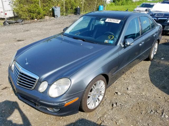 WDBUF56X07B106608 - 2007 MERCEDES-BENZ E 350 GRAY photo 2