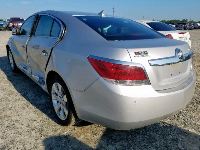 1G4GC5GD6BF282555 - 2011 BUICK LACROSSE C SILVER photo 3