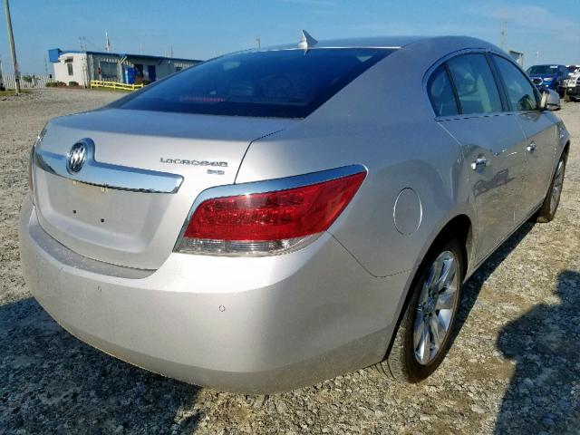 1G4GC5GD6BF282555 - 2011 BUICK LACROSSE C SILVER photo 4