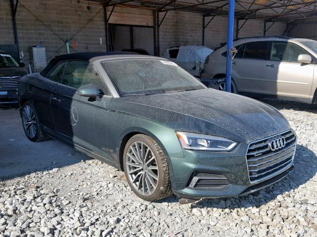 WAUYNGF55JN021489 - 2018 AUDI A5 PREMIUM GREEN photo 1