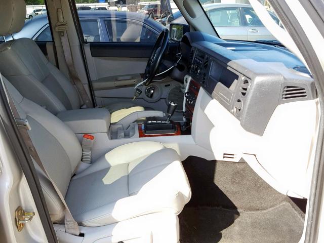 1J8HH58P57C531187 - 2007 JEEP COMMANDER 棕色 照片 5
