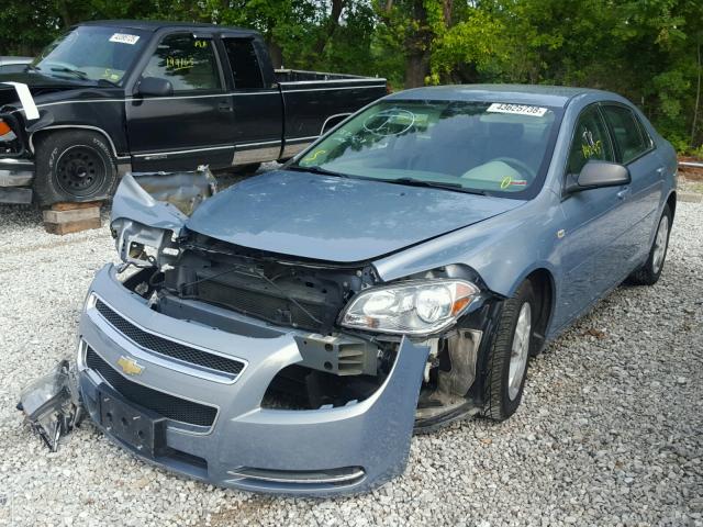 1G1ZG57B684295027 - 2008 CHEVROLET MALIBU LS Mavi foto 2
